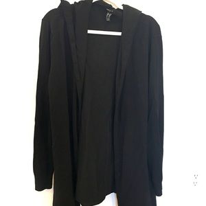 Men’s black cardigan, Forever 21 size XL